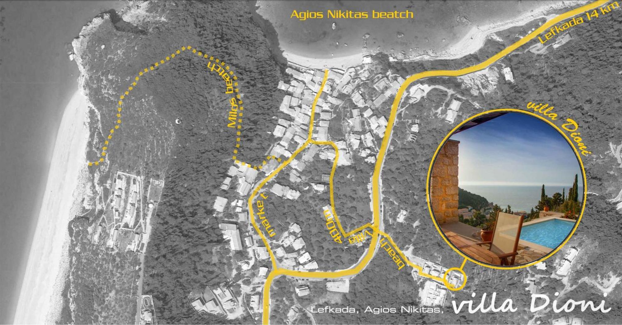 Villa Dioni Áyios Nikítas Eksteriør billede